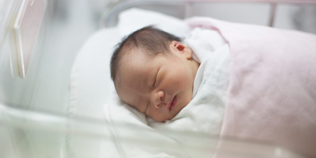 Newborn Baby in the Hospital