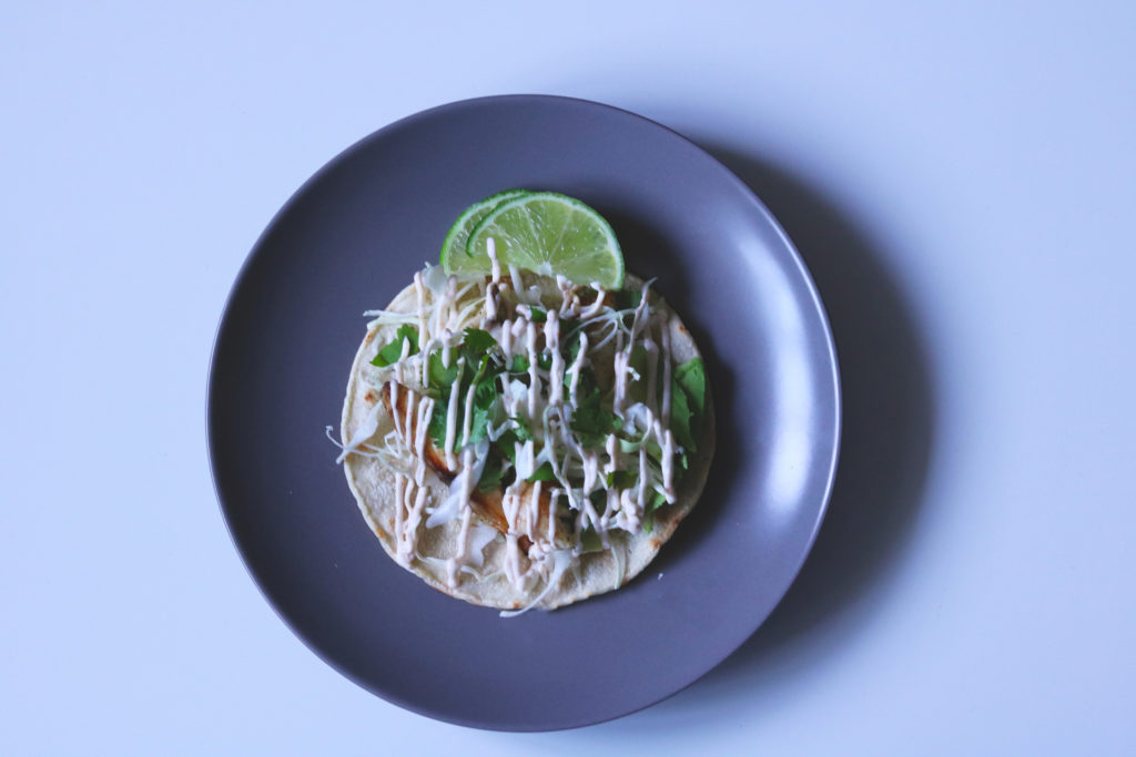 Forté Recipes: Fish Tacos with lime